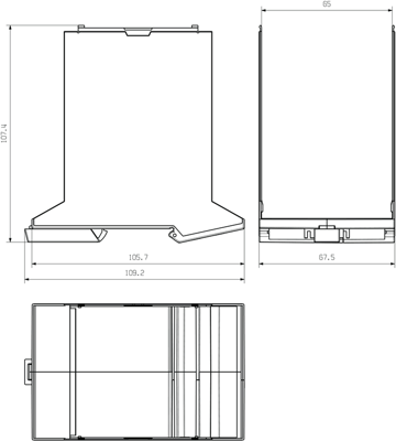 1235250000 Weidmüller Accessories for Enclosures Image 4