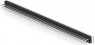 Pin header, 80 pole, pitch 2.54 mm, angled, black, 9-103795-0