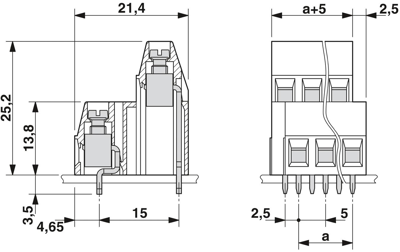 1725012 Phoenix Contact PCB Terminal Blocks Image 3