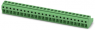Socket header, 2 pole, pitch 5 mm, straight, green, 1765991