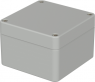 ABS enclosure, (L x W x H) 82 x 80 x 55 mm, light gray (RAL 7035), IP65, 03210000