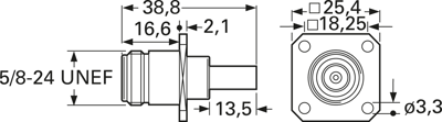 100024012 Telegärtner Coaxial Connectors Image 2