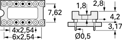 023-2-008-3-B1STG-XT0 MPE-GARRY Semiconductor Sockets, Holders Image 3