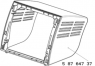 Upper part of housing, Weller T0058764737 for soldering station WX 1, WX 2, WXD 2