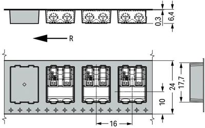 2061-602/998-404 WAGO PCB Terminal Blocks Image 5