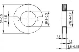 B65946B0000T001 EPCOS Coil former