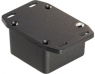 Aluminum die cast enclosure, (L x W x H) 51 x 51 x 31 mm, black (RAL 9005), IP54, 1590LBFLBK