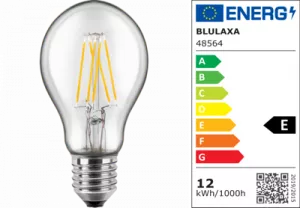 48564 BLULAXA Light Bulbs, Lamps