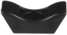 Mounting base, nylon, black, (L x W x H) 41.9 x 18.3 x 15.5 mm