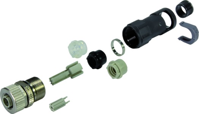 21038822411 Harting Sensor-Actuator Connectors