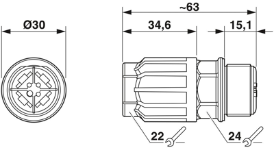 1423981 Phoenix Contact Other Circular Connectors Image 2