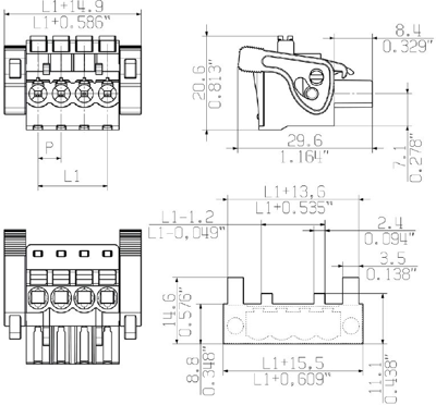 1000410001 Weidmüller PCB Connection Systems Image 3