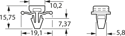 PWMS-H25-C Panduit Cable Holders Image 2