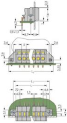 231-611/017-000 WAGO PCB Connection Systems Image 2