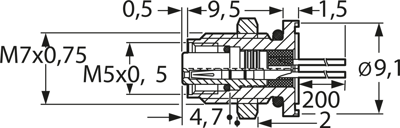 09 3112 86 04 binder Sensor-Actuator Cables Image 3