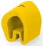 PVC cable maker, imprint "7", (L) 6 mm, max. bundle Ø 12.7 mm, yellow, EC6327-000