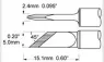 SFV-DRK45A METCAL Soldering tips, desoldering tips and hot air nozzles