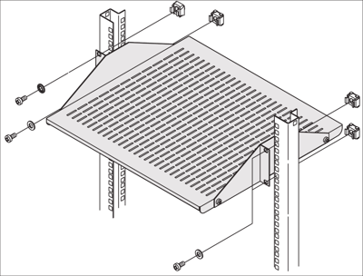 20119-257 SCHROFF Accessories for Enclosures