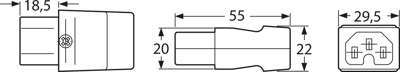 4310.0029 SCHURTER Device Connectors Image 2