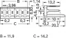 280610-2 AMP PCB Connection Systems