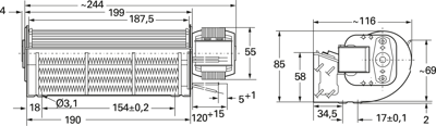 831-107-0002-6 Heidrive Accessories for Enclosures Image 3