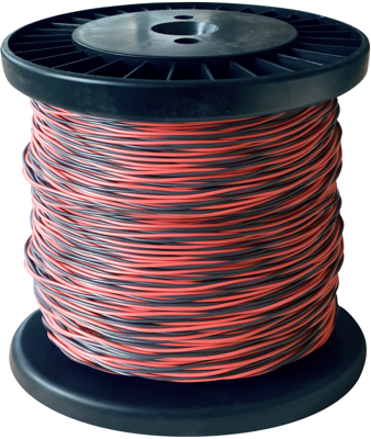 YV 2X0,6/1,1 ROT/SCHWARZ Insulated stranded wires