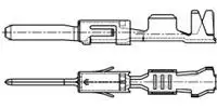 963898-2 AMP Crimp Contacts