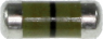 Resistor, metal film, SMD 0204, mini MELF, 1 Ω, 0.4 W, ±1 %, ZCM204FKE07-1RAA