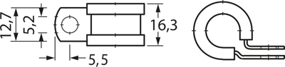 211-15050 HellermannTyton Cable Holders Image 2