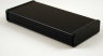 Aluminum enclosure, (L x W x H) 220 x 103 x 31 mm, black (RAL 9005), IP54, 1455L2202BK