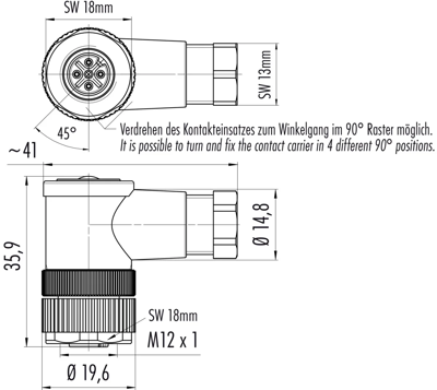 99 0430 68 04 binder Sensor-Actuator Connectors Image 2