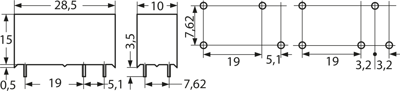 G6RN-1A 12VDC Omron Industrial Relays Image 2