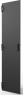 Varistar CP Steel Door, Plain With 1-PointLocking, RAL 7021, 42 U, 2000H, 600W