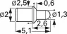 5099-D-2.0N-AU-1.0 C PTR Contact Probes