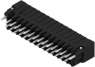 Pin header, 14 pole, pitch 3.5 mm, straight, black, 1290270000
