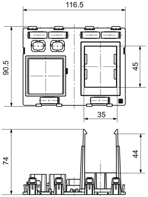 2067070000 Weidmüller Accessories for Enclosures Image 2