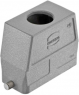 Grommet housing, size 24B, die-cast aluminum, 1xM40, straight, longitudinal bow locking, IP65/IP66/IP67, 019300240448