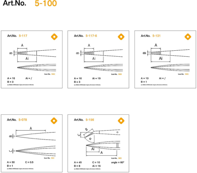 5-100 Bernstein Tweezers Image 5