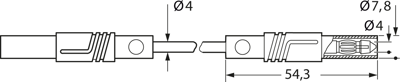 MLS GG 100/2,5 SW Hirschmann Test & Measurement Test Leads Image 2