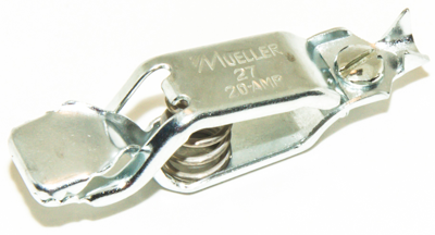 BU-27 Mueller Electric Battery Clamps