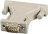 Adapter, Dsub 9 to DSub 25, male-female, beige, EB914F