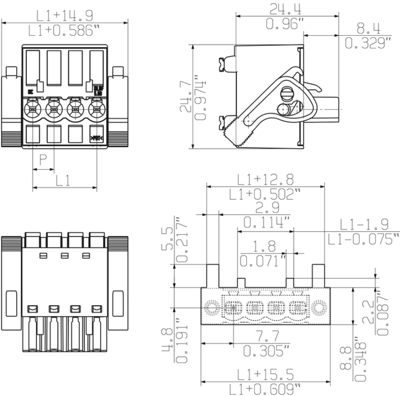 1001020000 Weidmüller PCB Connection Systems Image 3