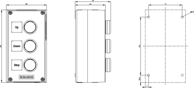 3SU1803-0AS00-2AB1 Siemens Control Devices in Housings Image 2