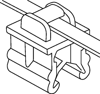 156-04600 HellermannTyton Cable Holders Image 2