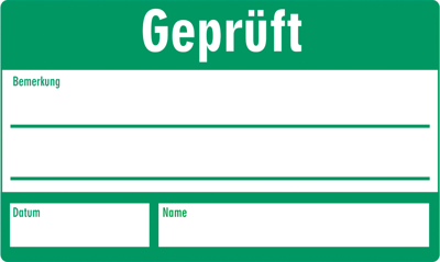 088.52-4-30X50-Z4 Schlemmer Inspection labels, plates and tapes