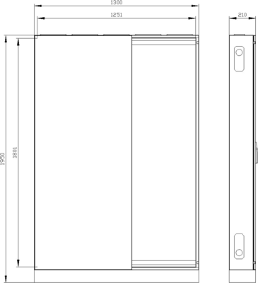 8GK1312-8KK52 Siemens Switch Cabinets, server cabinets Image 2