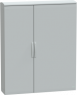 Control cabinet, (H x W x D) 1500 x 1250 x 320 mm, IP44, polyester, light gray, NSYPLAT15123G