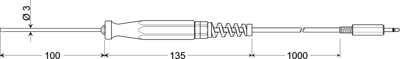 GOF175-KS-GE Greisinger Temperature Probes and Indicators