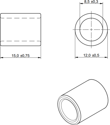 7427006 Würth Elektronik eiSos Ferrite cable cores Image 2