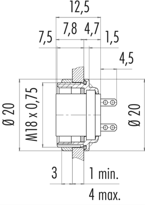 09 0174 80 08 binder Other Circular Connectors Image 2